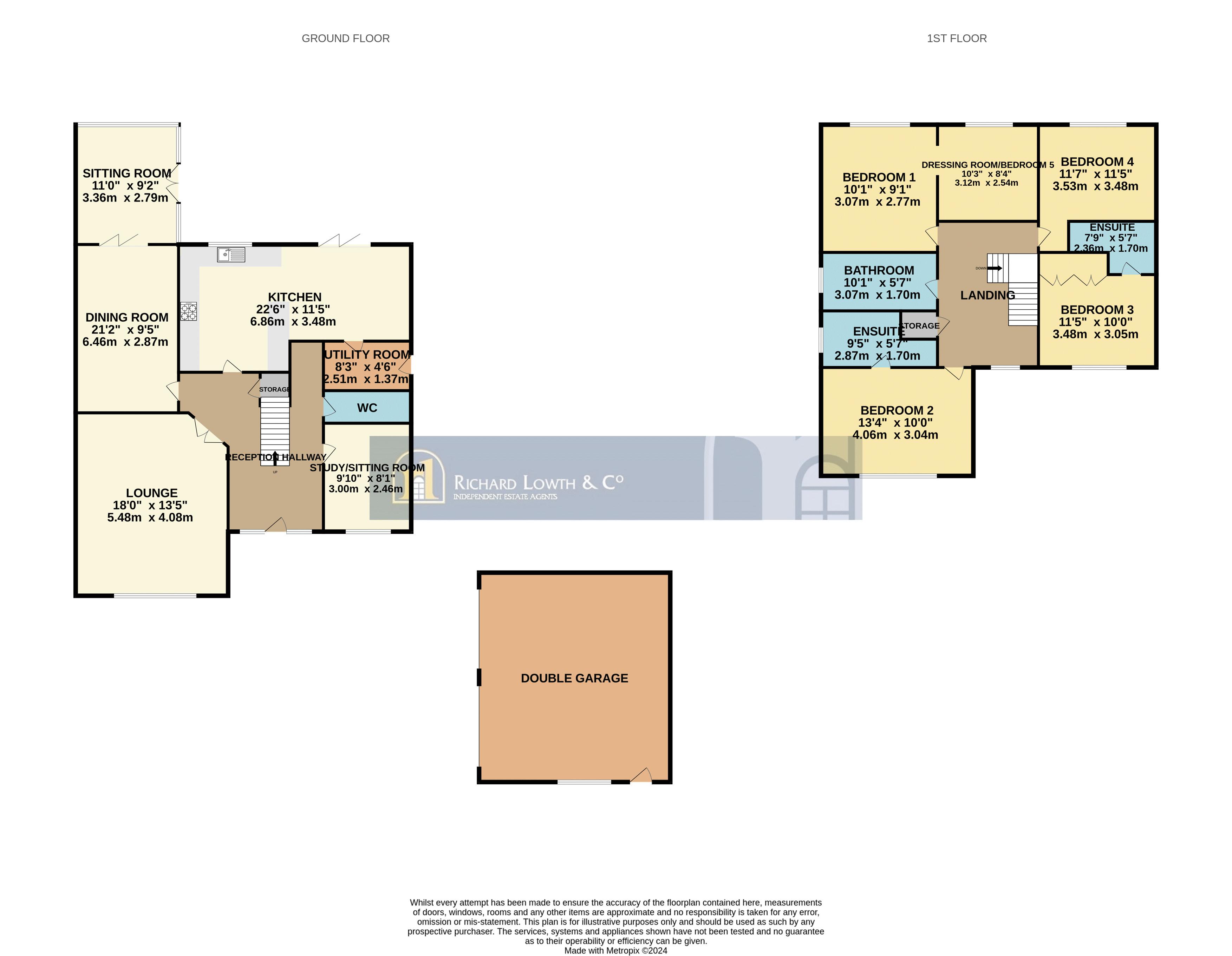 Floorplans For Melrose Crescent, Higher Poynton