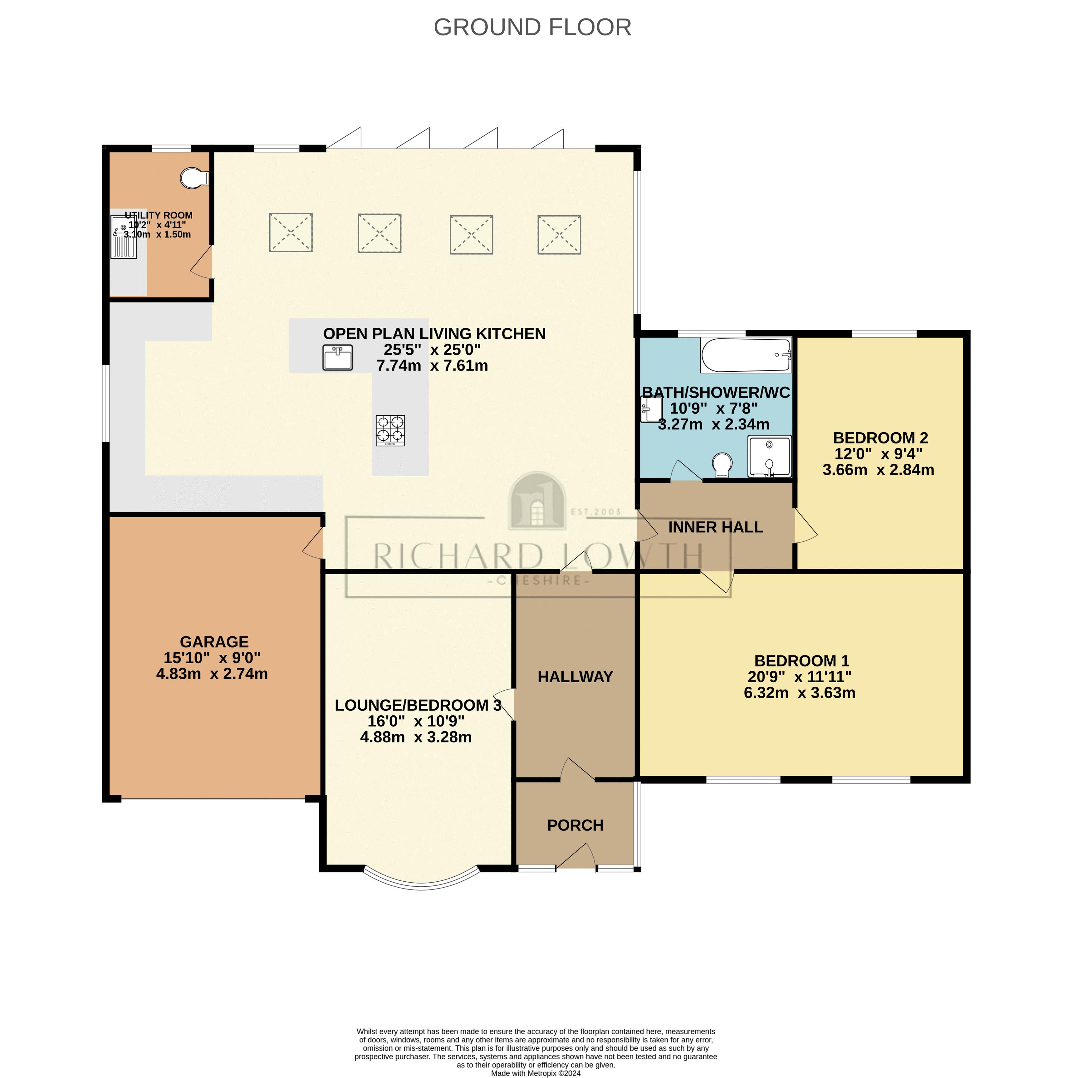 Floorplans For Moor Lane, Woodford