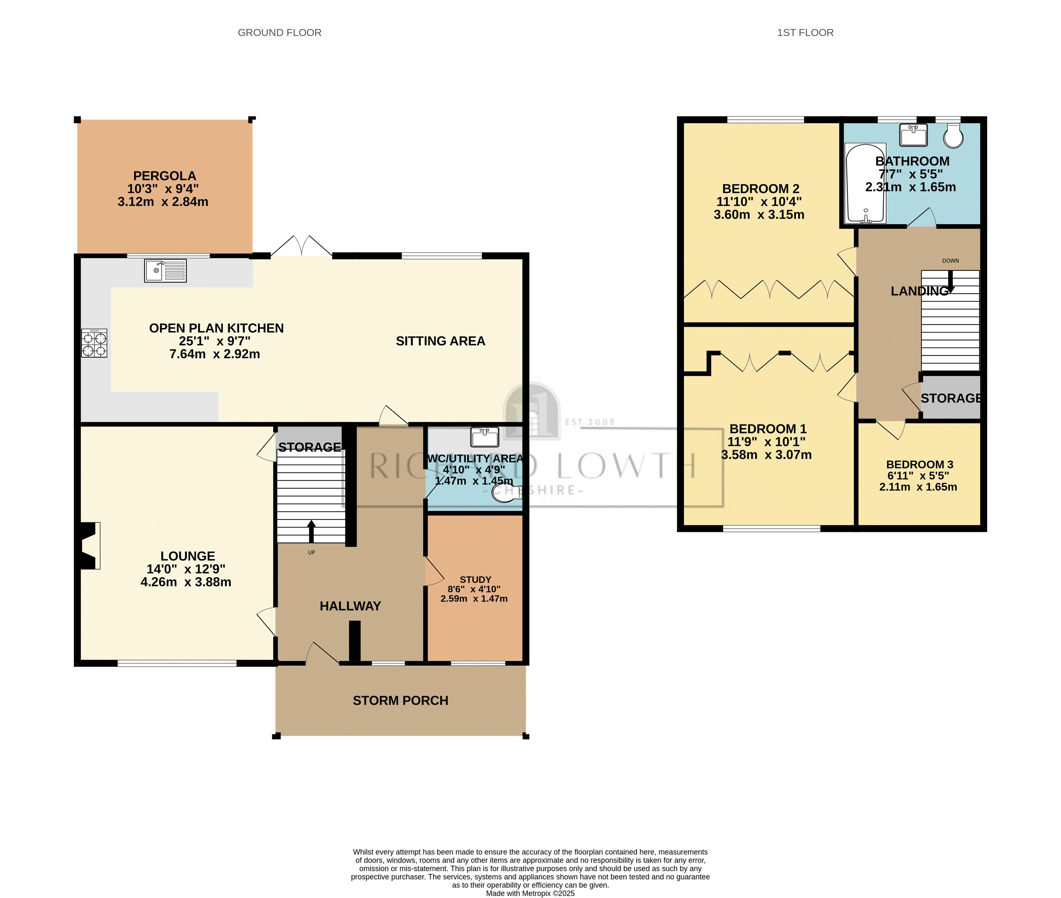 Floorplans For Deva Close, Poynton