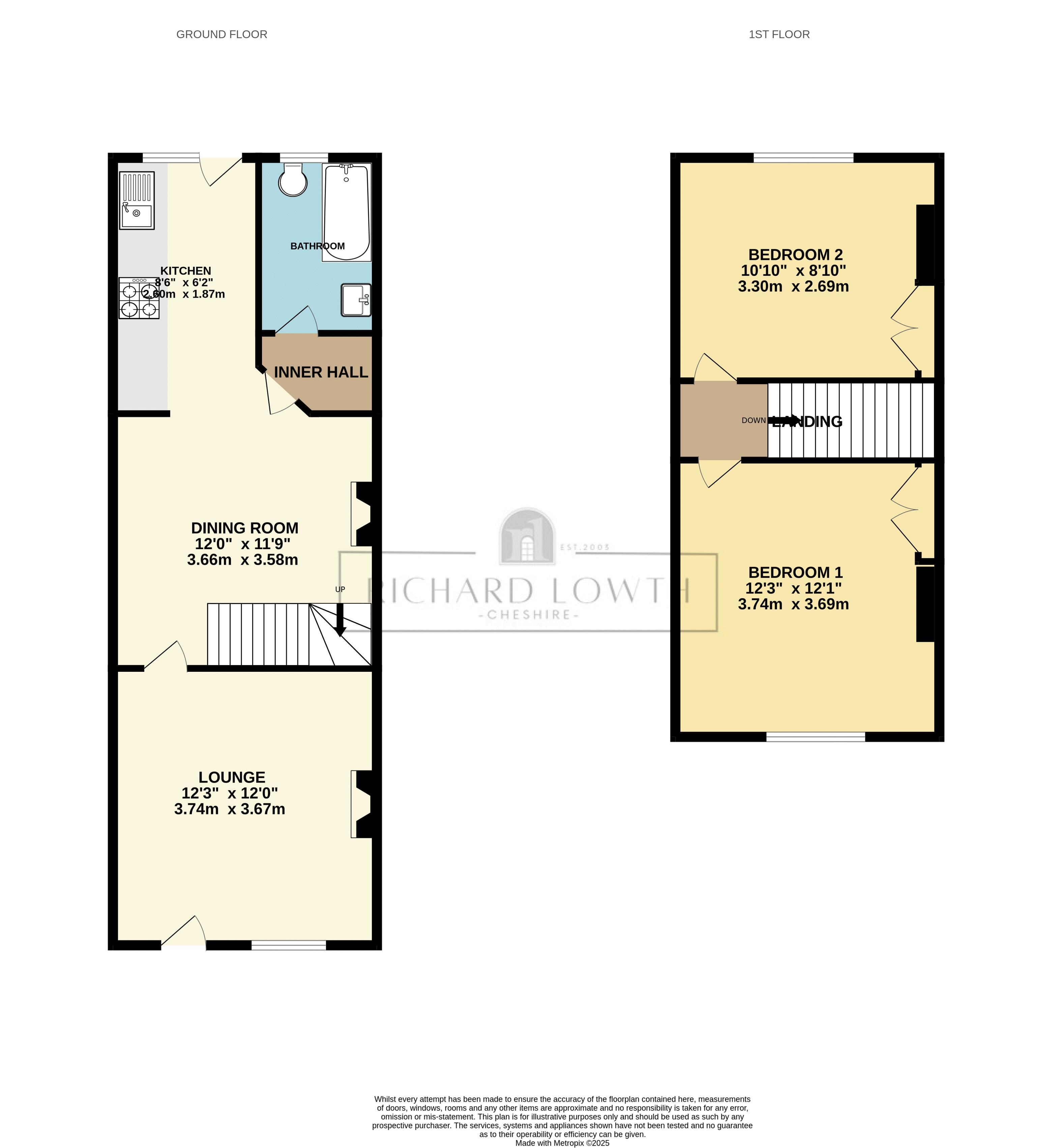 Floorplans For Park Lane, Poynton