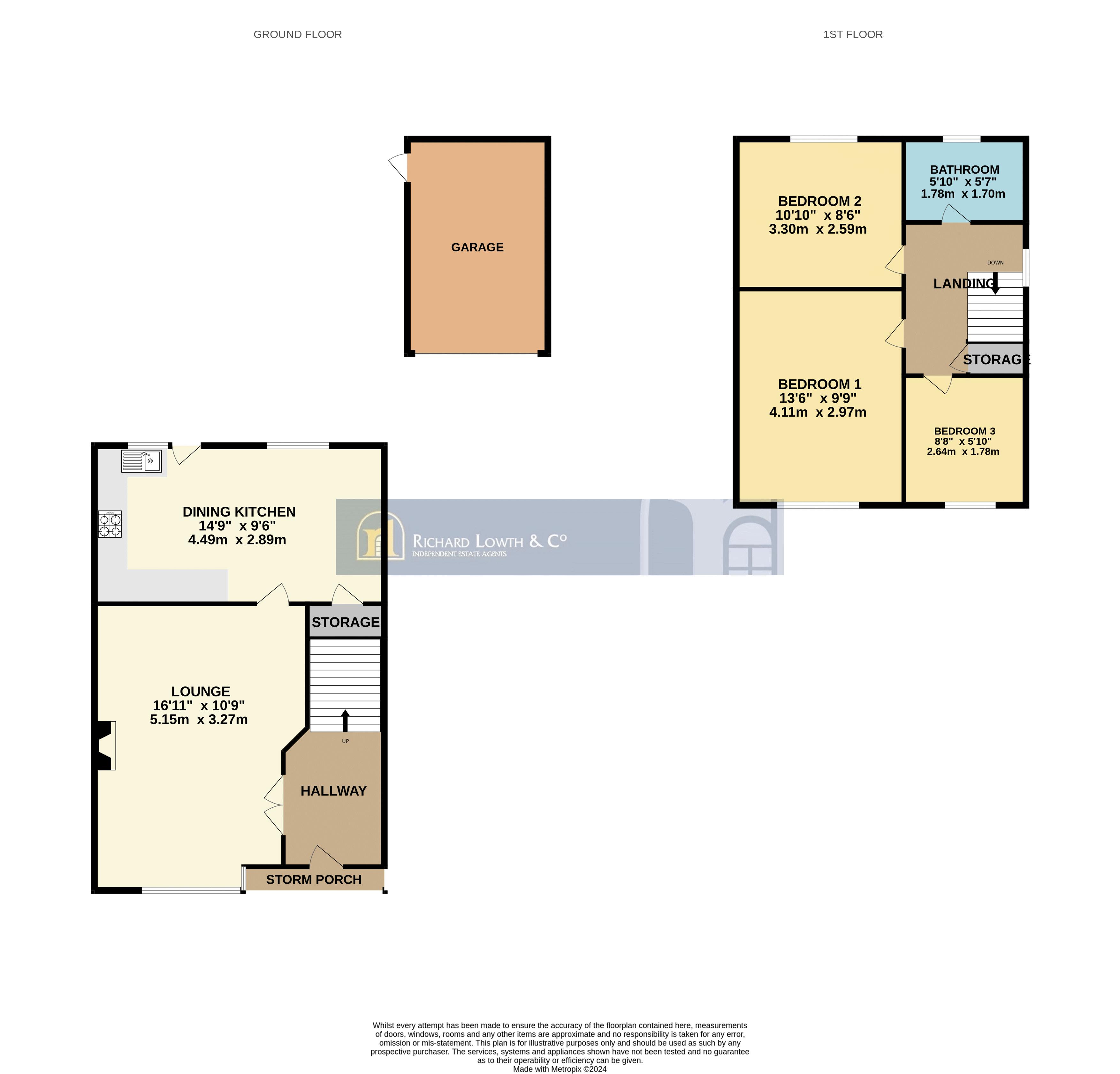 Floorplans For Mallard Crescent, Poynton