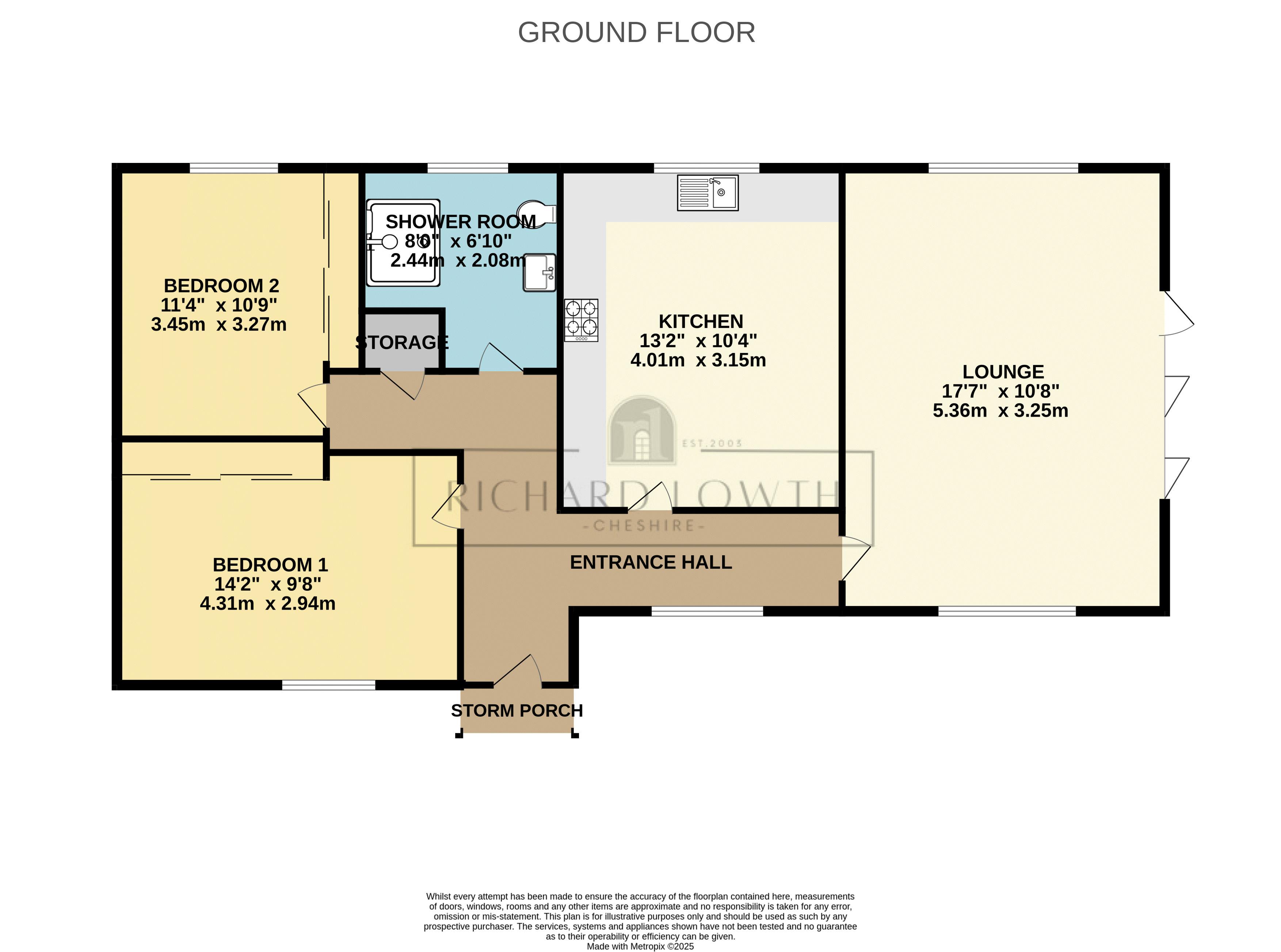 Floorplans For Lyme View Place, Poynton