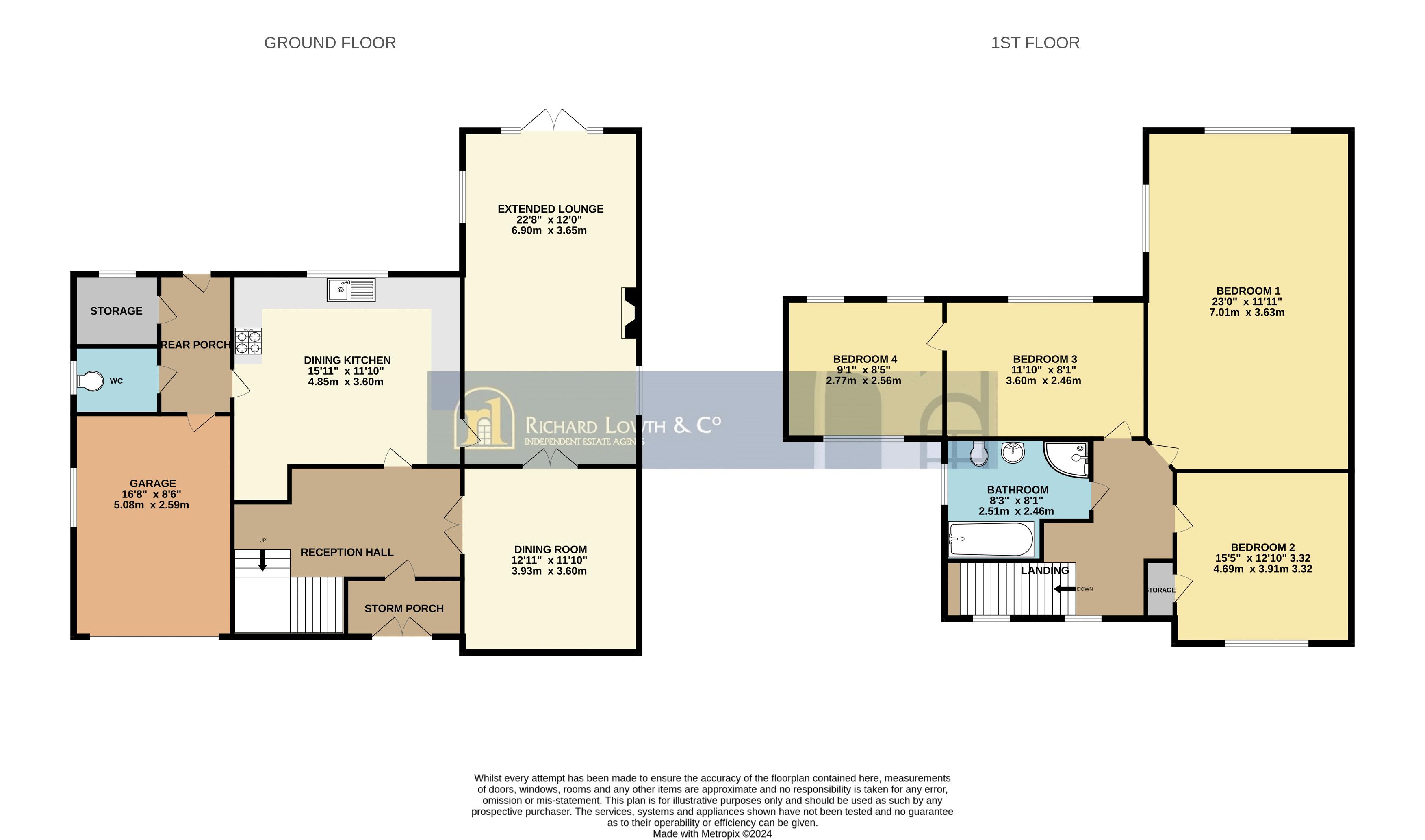 Floorplans For Brookfield Avenue, Poynton