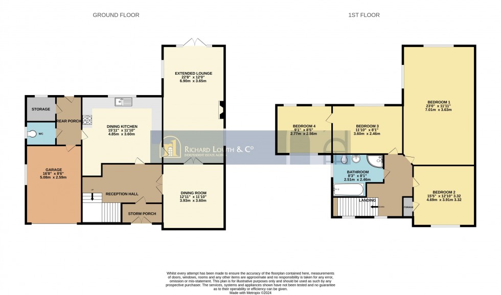 Floorplan for Brookfield Avenue, Poynton