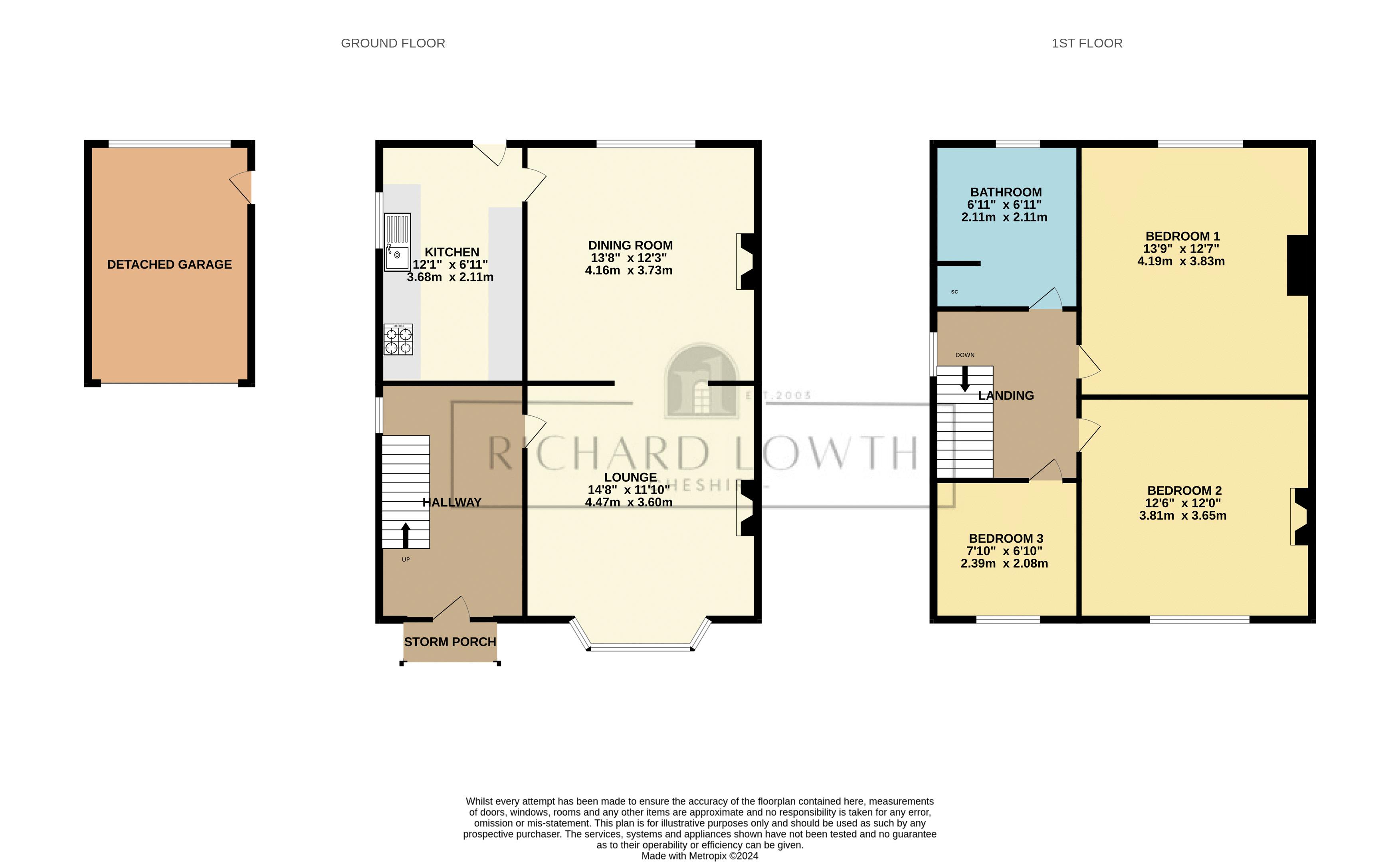 Floorplans For London Road North, Poynton