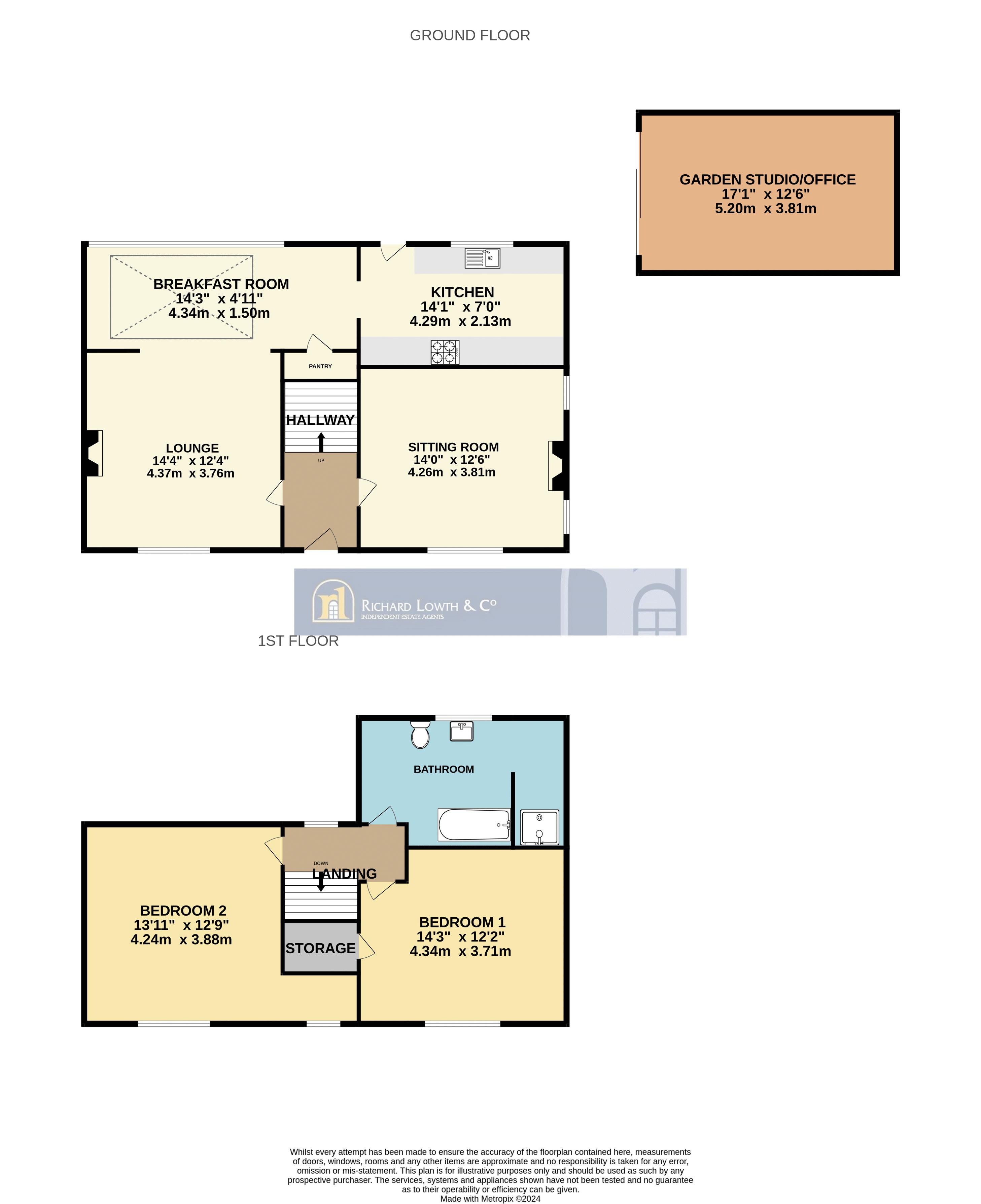 Floorplans For Station House, Chester Road, Poynton