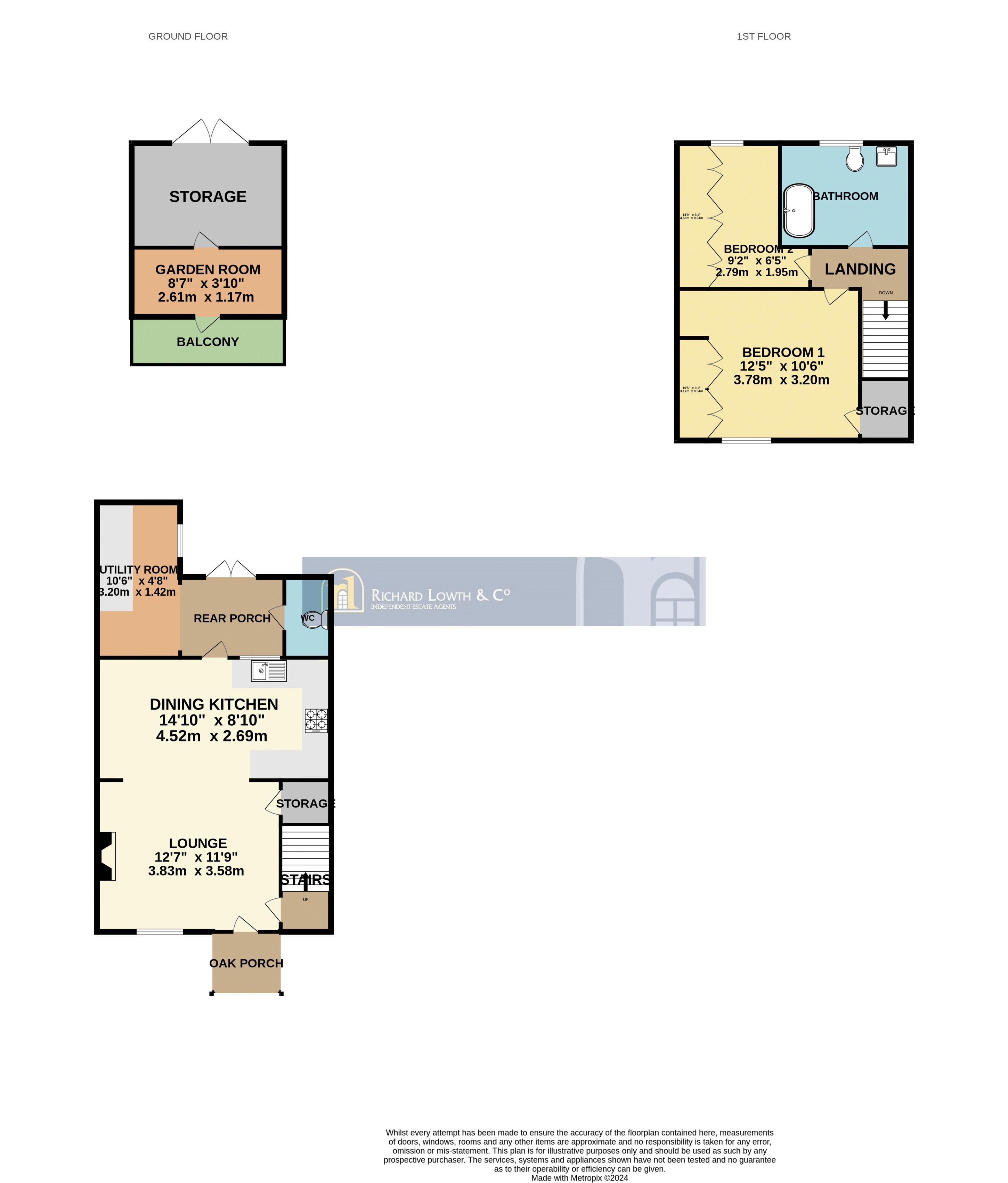 Floorplans For Worth Clough, Middlewood Road, Poynton