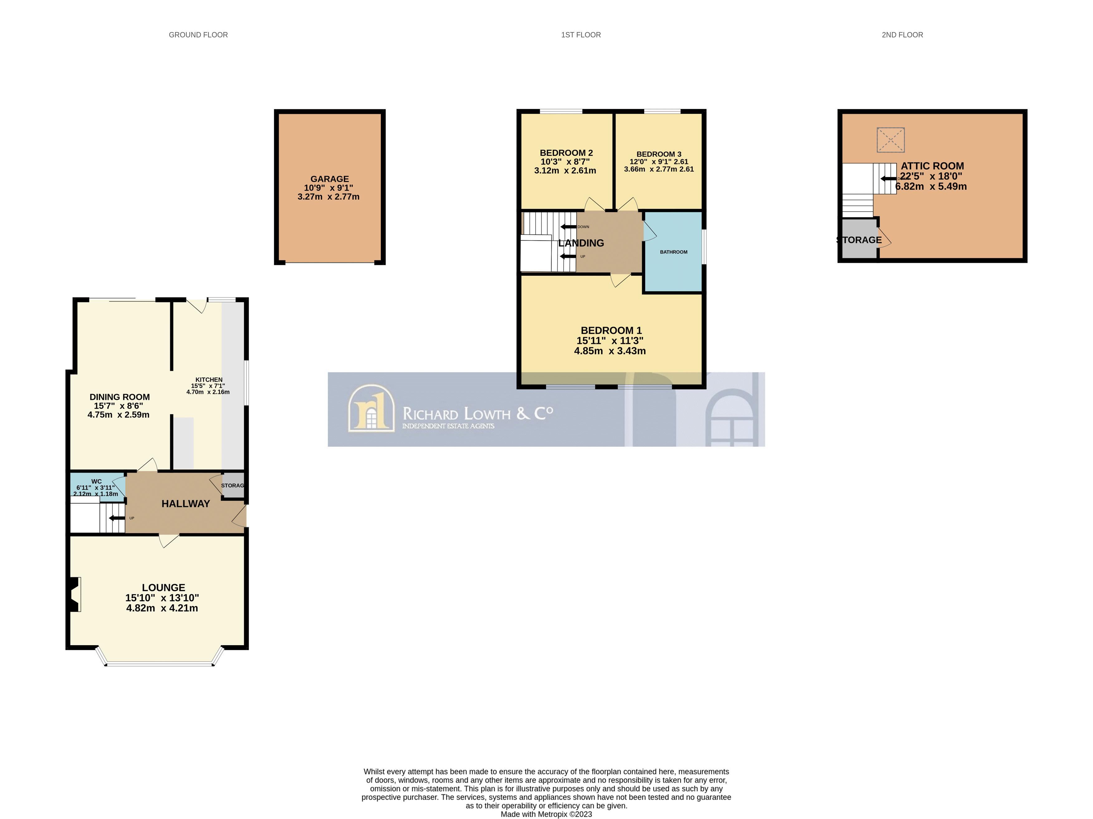 Floorplans For Meadway, Poynton